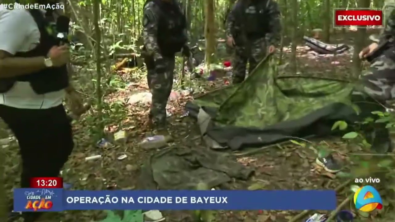 Cidade em Ação - Acampamento do crime na cidade de Bayeux