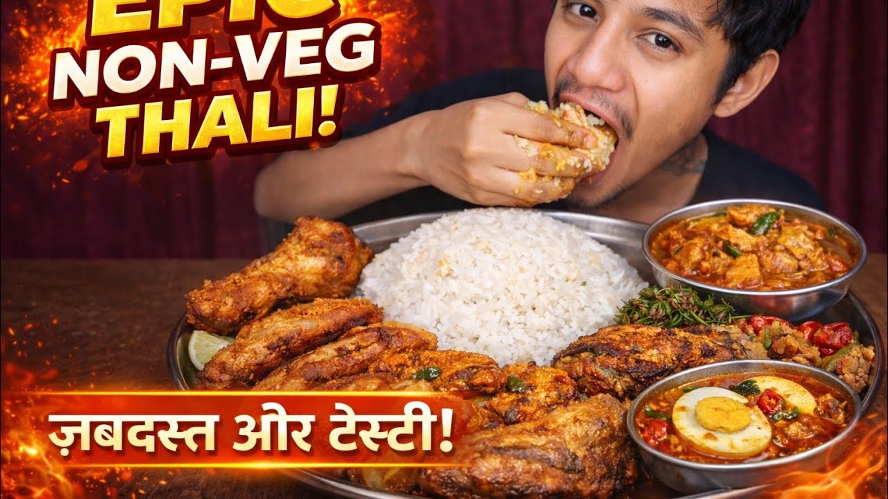 Special Recipe Non-Veg Thali ||Dibayjit food and Vlogs...