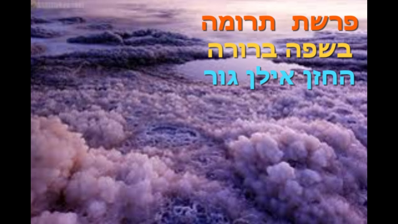 הסבר פשוט וברור על פרשת תרומה