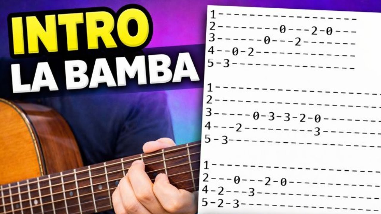 Cómo Tocar La Bamba en Guitarra 🎸 | Introducción Paso a Paso