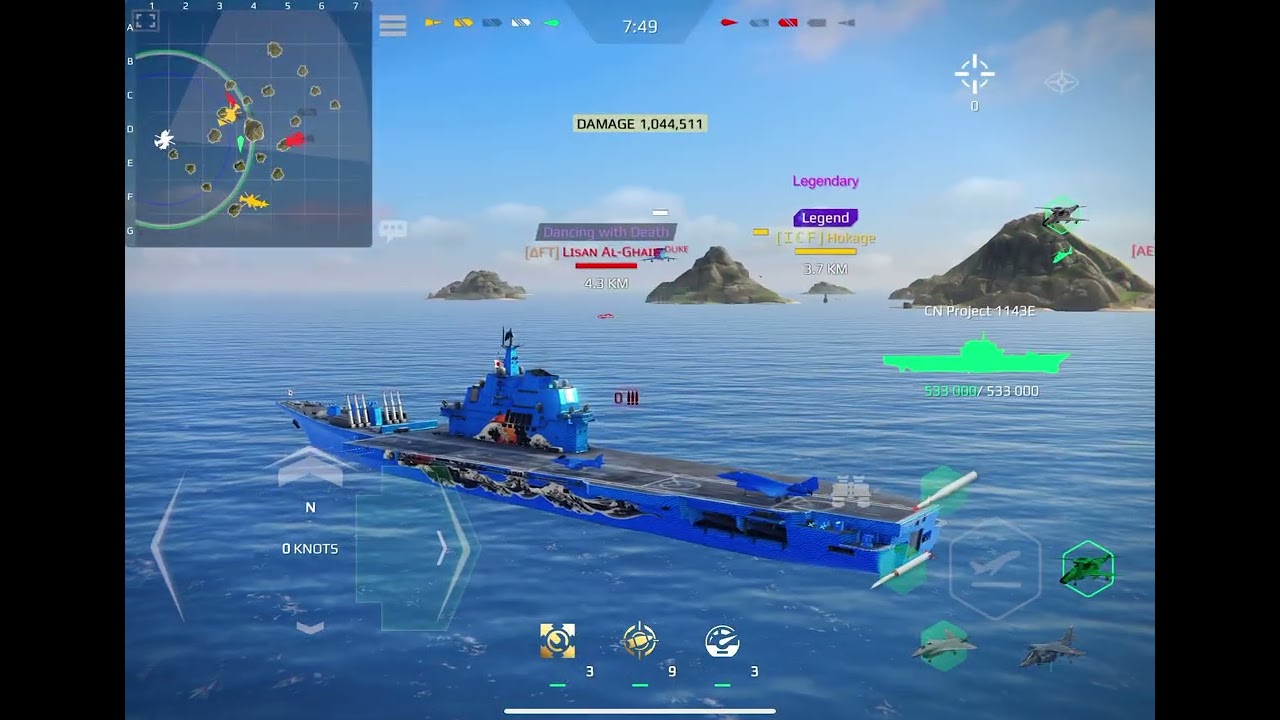 ModernWarships. Aircraft Carrier. Hybrid Carrier