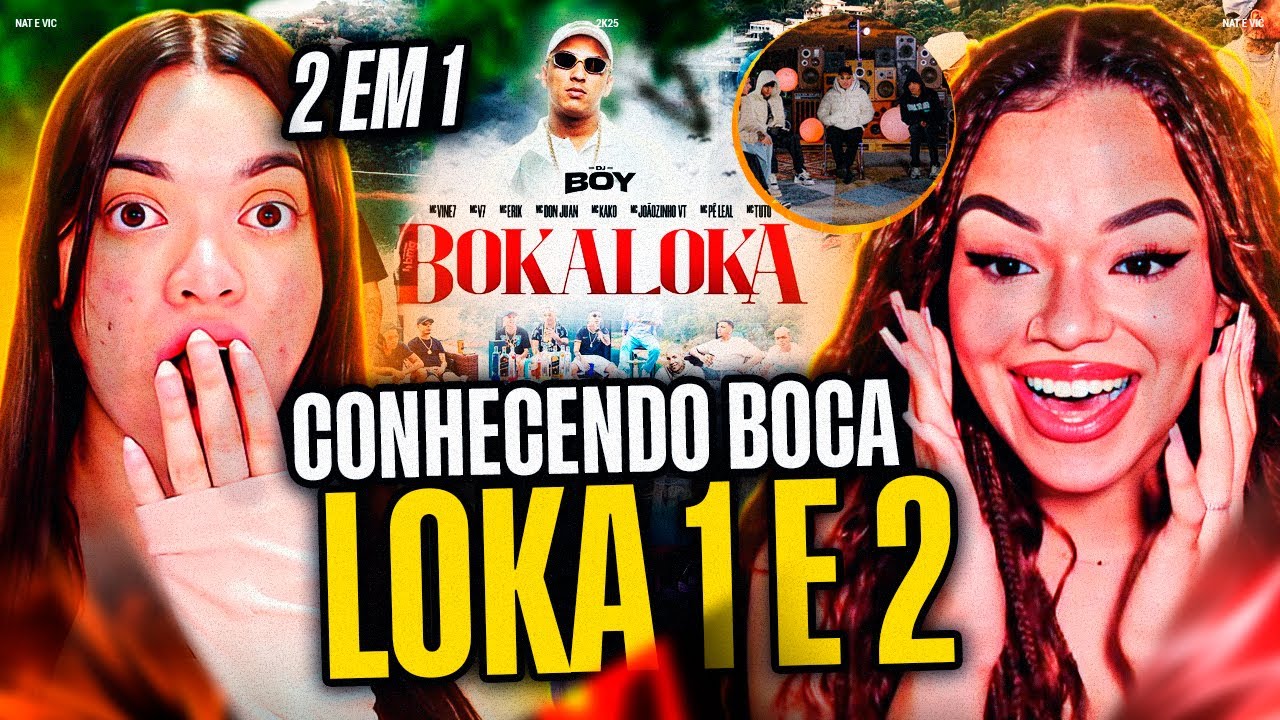 FUNK: REAGINDO a Boka Loka 1 e 2 (Vine 7, Don Juan, Kako, Joãozinho VT, V7, Tuto, Erik, Pê Leal)