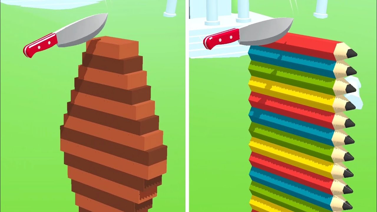 Slice It All Game! Satisfying and Relaxing ASMR Slicing Video