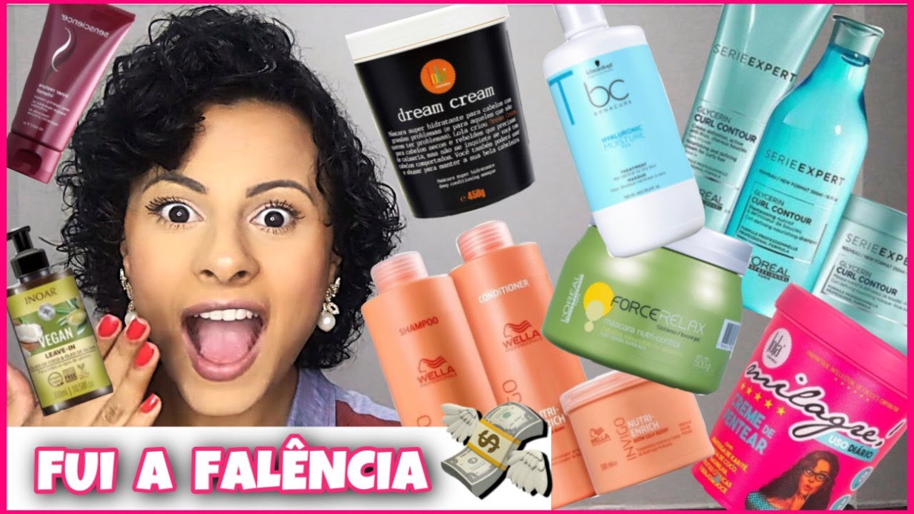 COMPRINHAS DE PRODUTOS PROFISSIONAIS IMPORTADOS E NACIONAIS PARA CABELO NATURAL CACHEADO