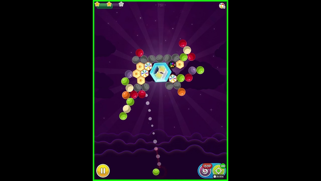 Bubble Cloud - Level 751 (3 Stars)