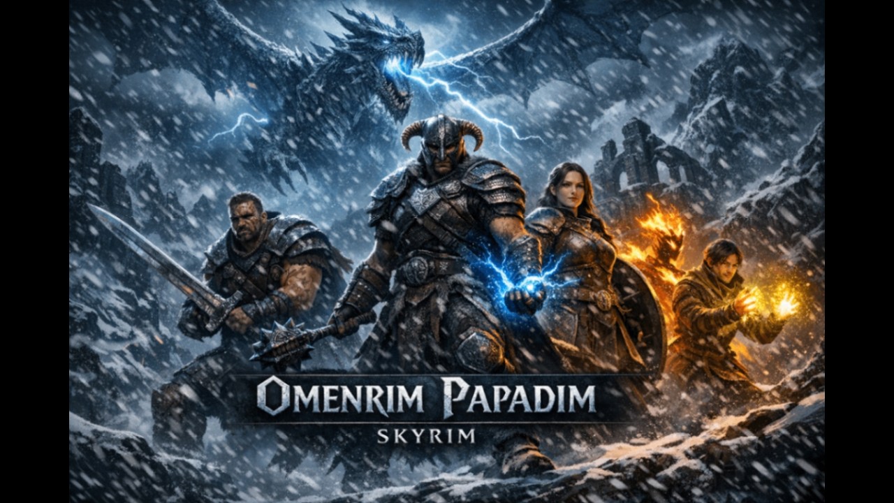 Skyrim OmenRim remastered .Около Вайтрана..5 часть.