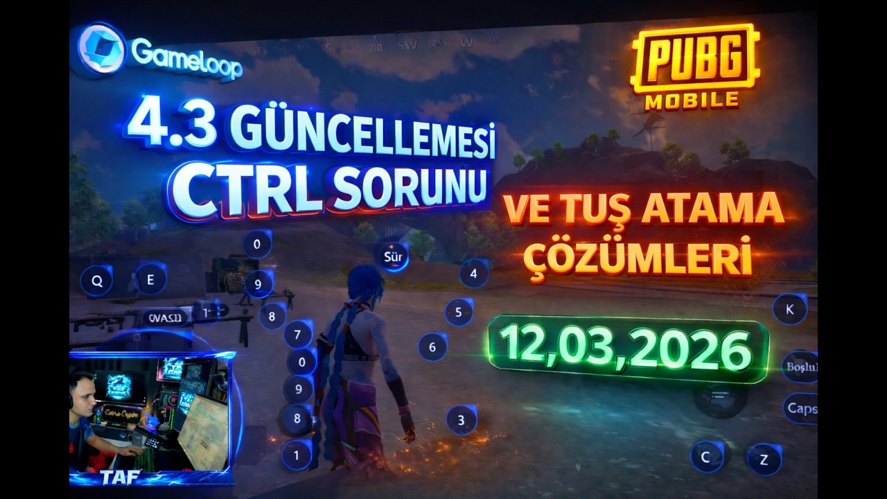 4.3 GÜNCELLEMESİ CTRL,EKRAN TAKILMA ve TUŞ ATAMA ÇÖZÜMÜ!! PUBG MOBİLE #pubgmobile #keşfet #pubg