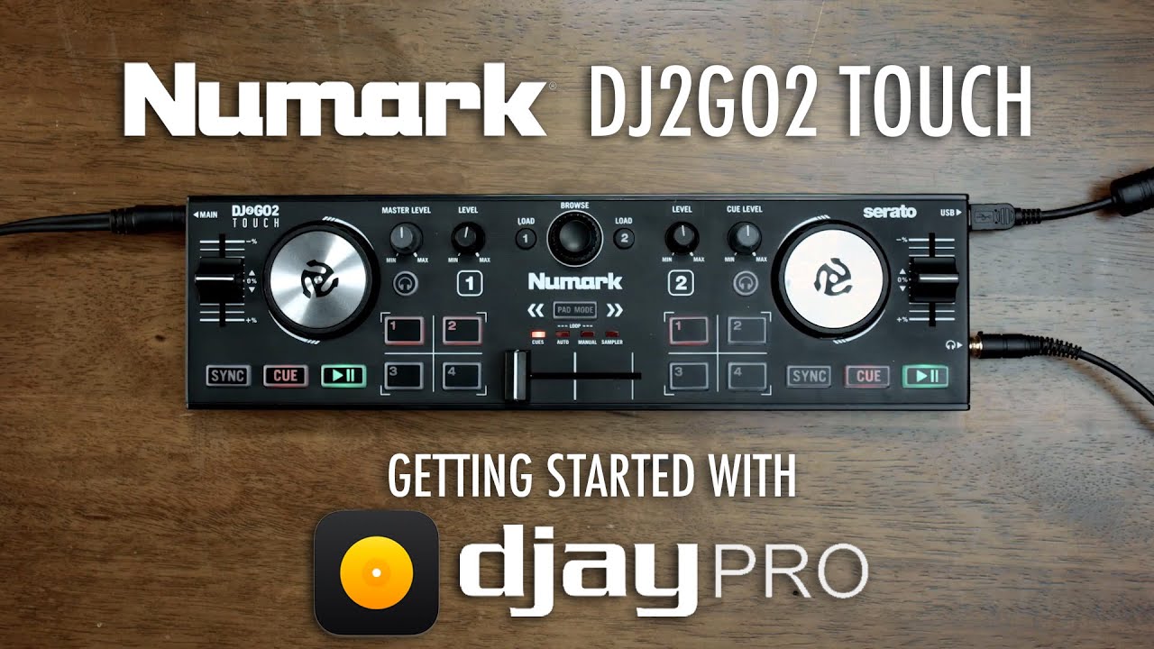 Numark DJ2GO2 Touch | Setup with djay Pro on iOS