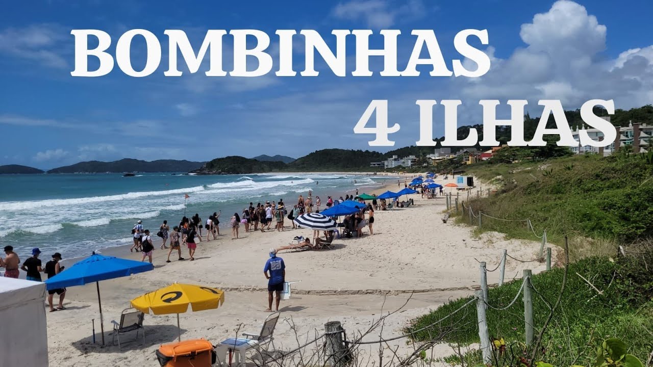 BOMBINHAS/SC: PRAIA DE 4 ILHAS