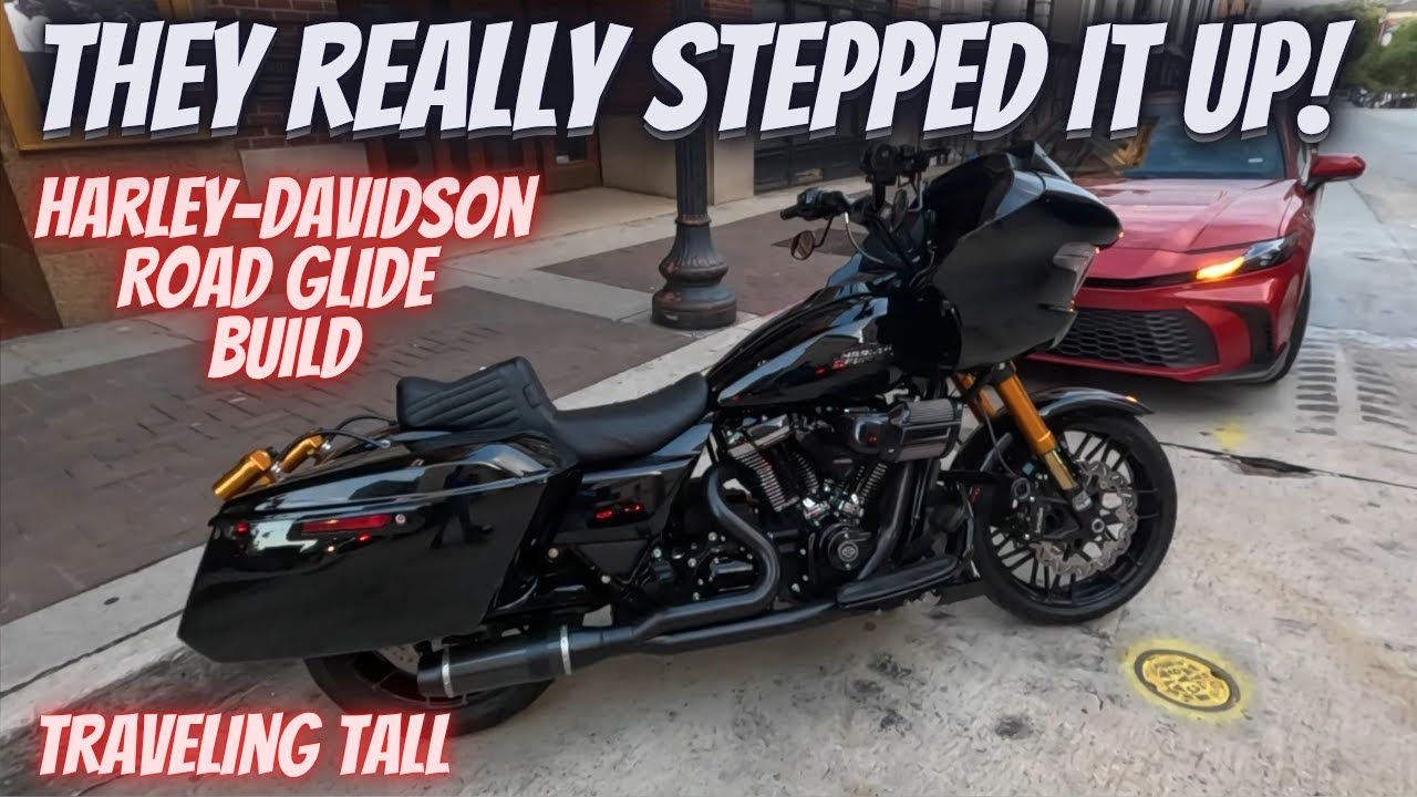 Они действительно превзошли все ожидания! Мой новый Harley-Davidson Road Glide.