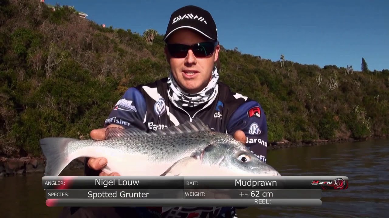 Grunter fishing in Gnubi River | Eastern Cape | ASFN Estuary
