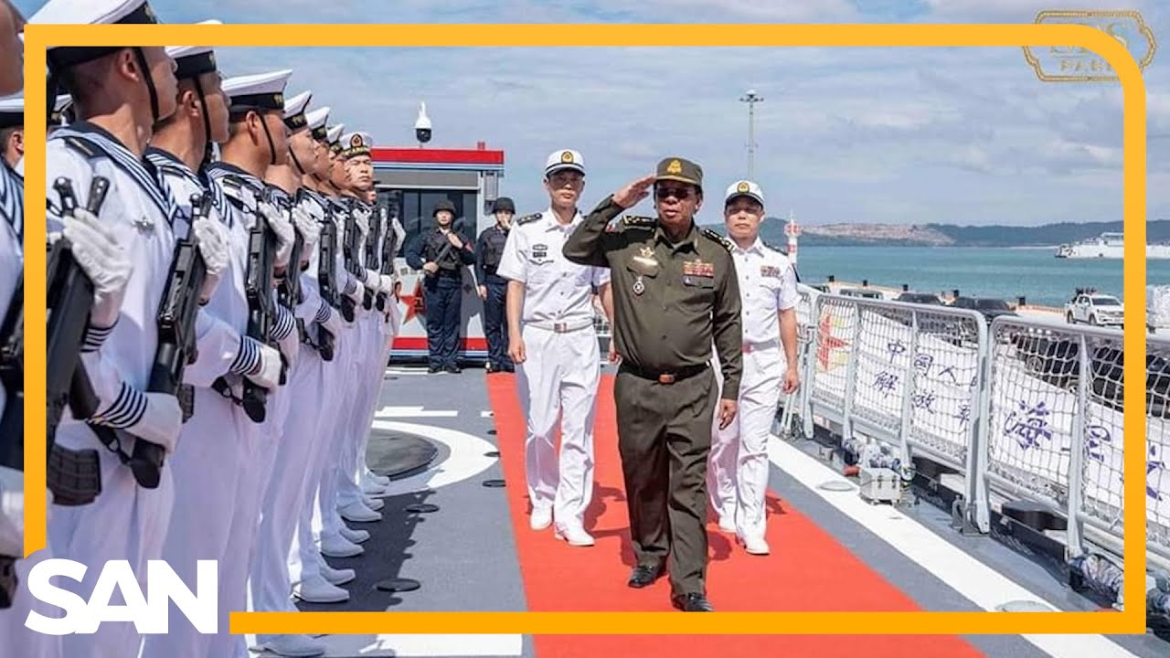 Photos show Chinese warships docked at expanded naval base in Cambodia