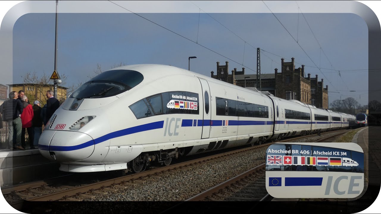 Goodbye ICE 3M / BR 406 👋 - Die sch&ouml;nsten Momente aus den letzten Tagen im Einsatz!