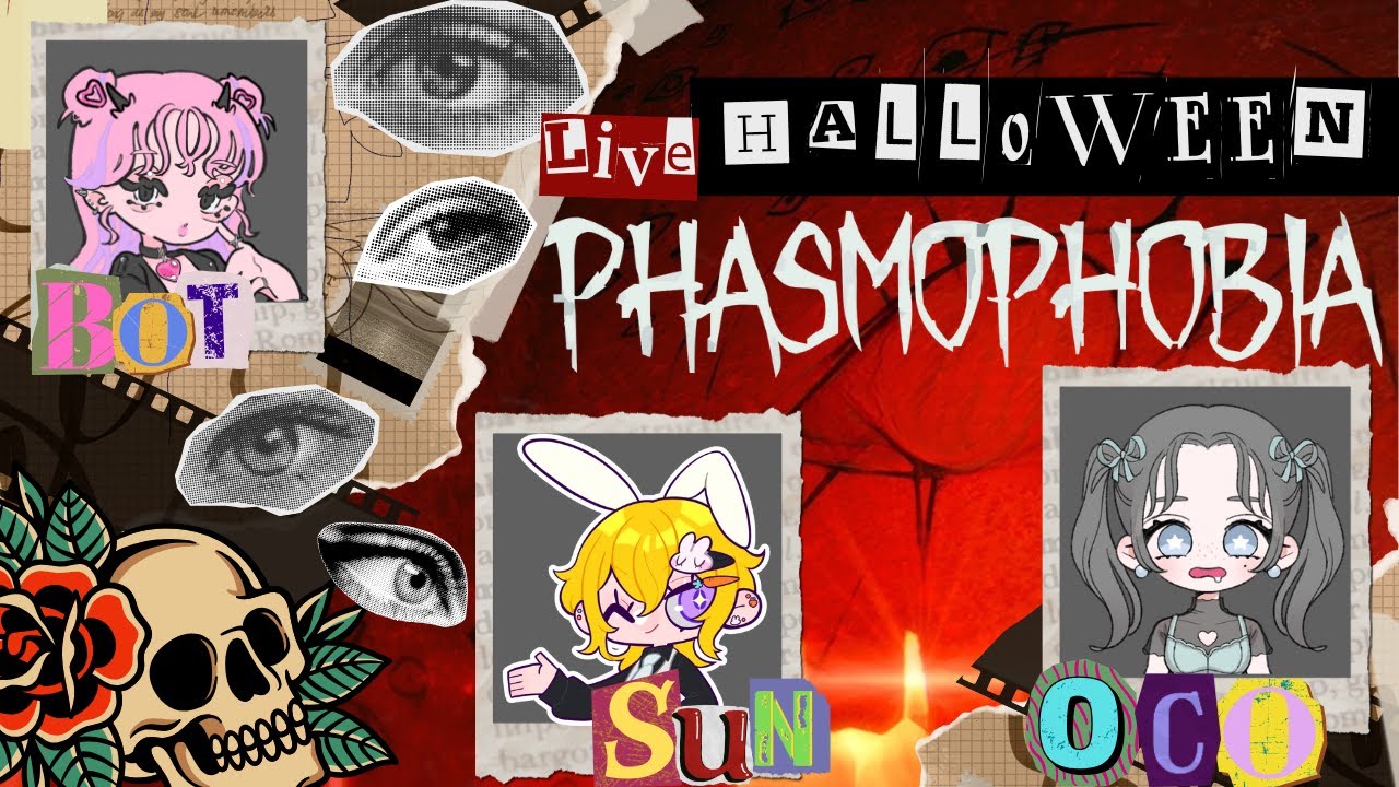 Phasmophobia🎃Happy Halloween🎃ぽこす家