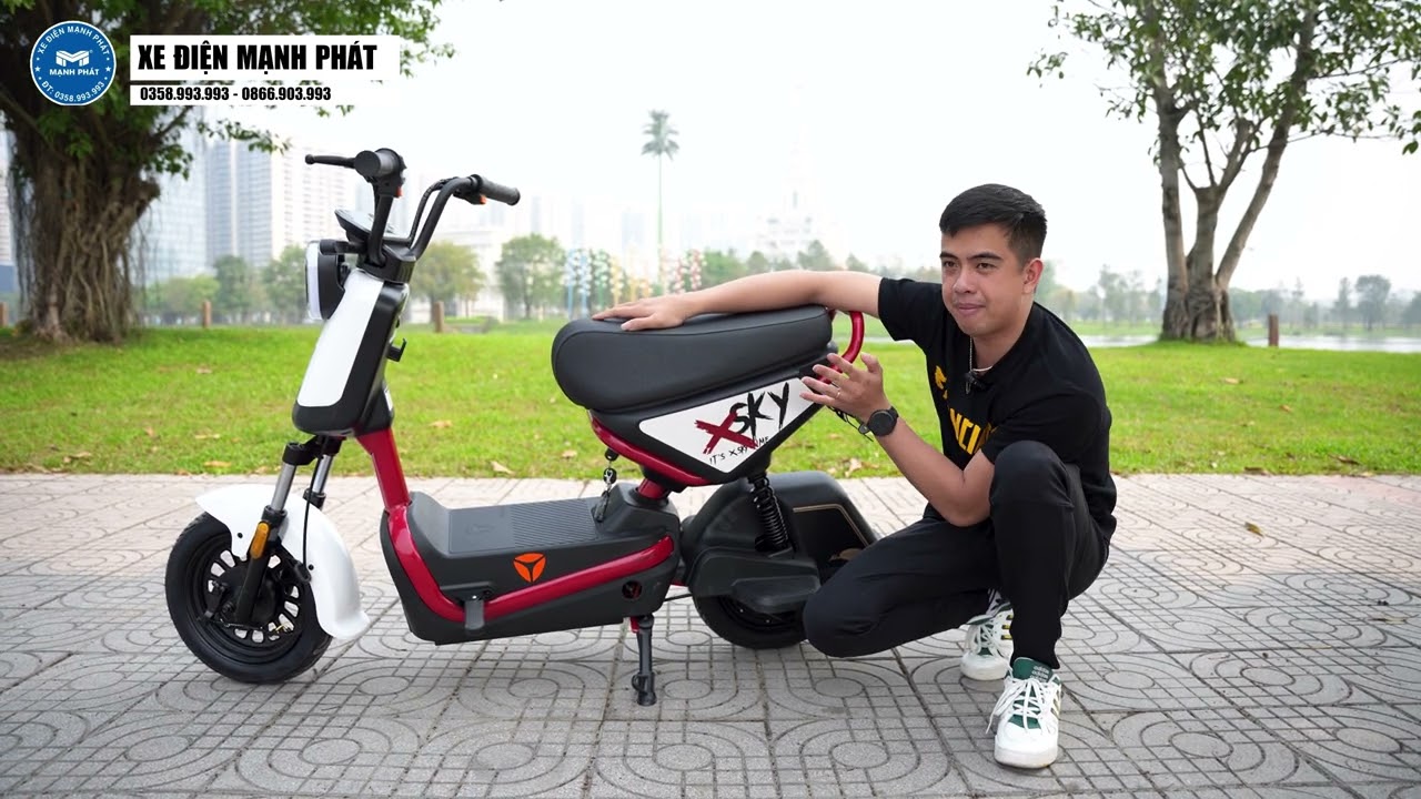YADEA X SKY! REVIEW MẪU XE ĐIỆN MỚI RA MẮT CÓ MỨC GIÁ RÊ NHẤT NHÀ YADEA