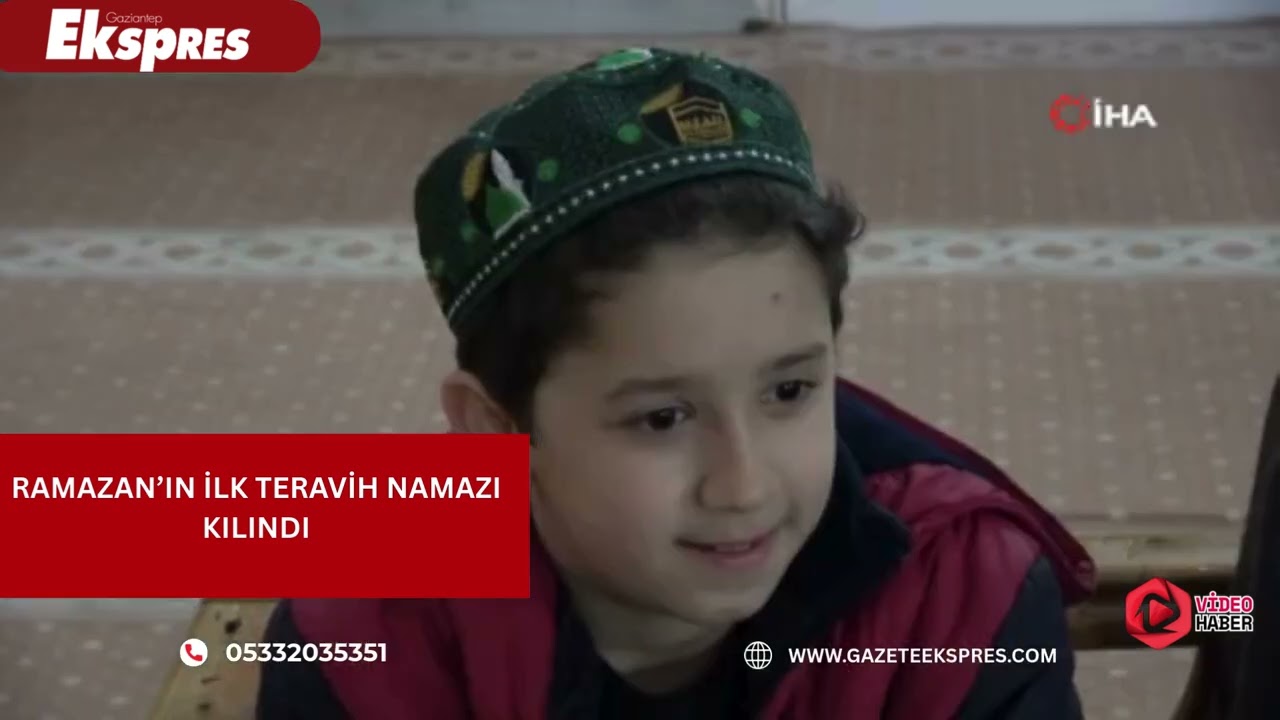 Ramazan’ın ilk teravih namazı kılındı