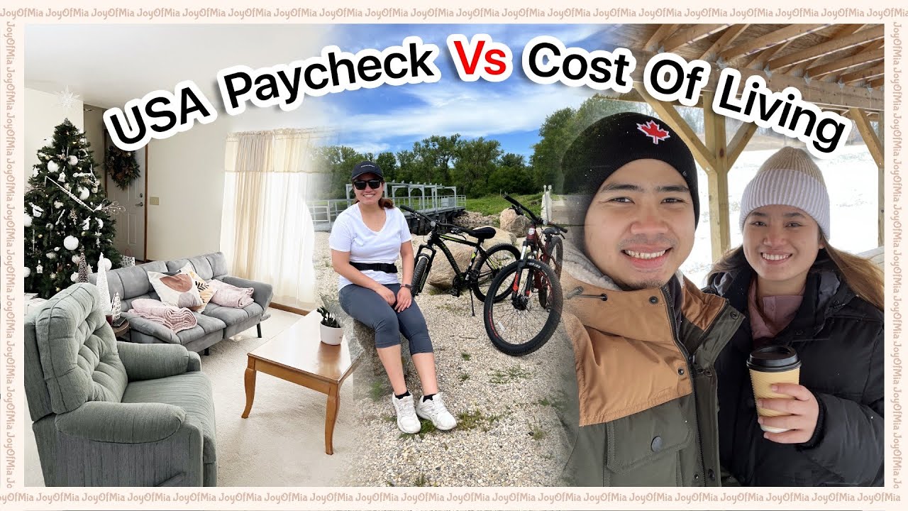 PAYCHECK VS COST OF LIVING AS A NURSE IN THE USA 🇵🇭 JoyOfMia