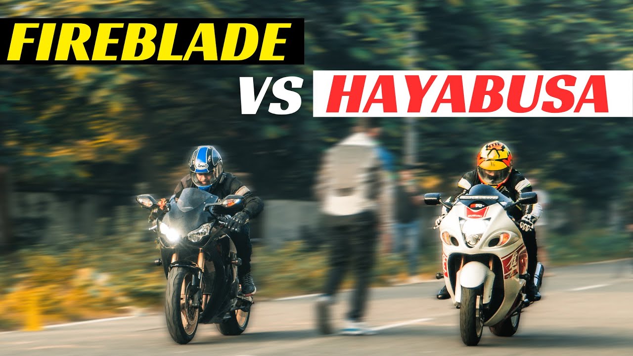Hayabusa Drag Race feat CBR1000rr | HEAT17 x GNRC