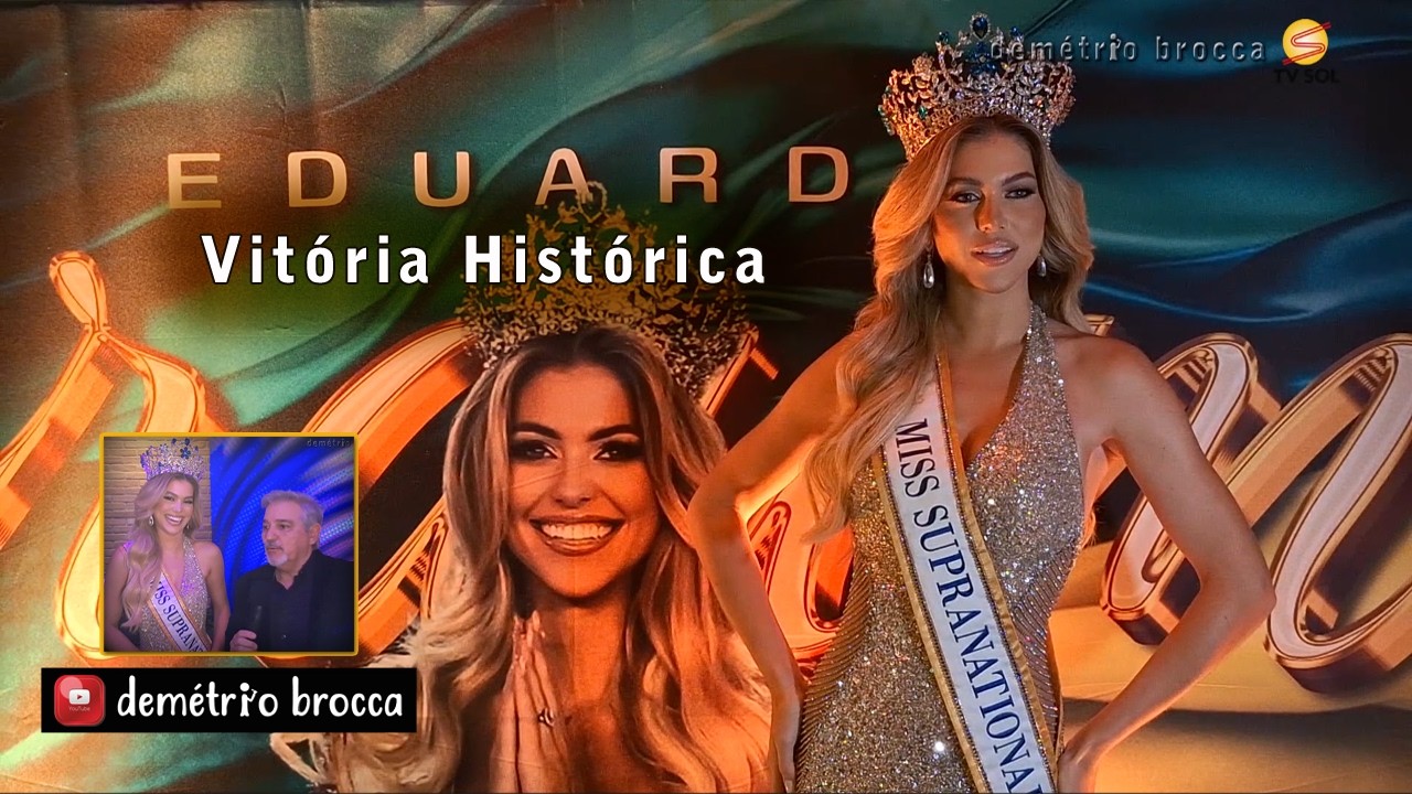 Eduarda Braum, Miss Supranational conquista título mundial inédito para o Brasil