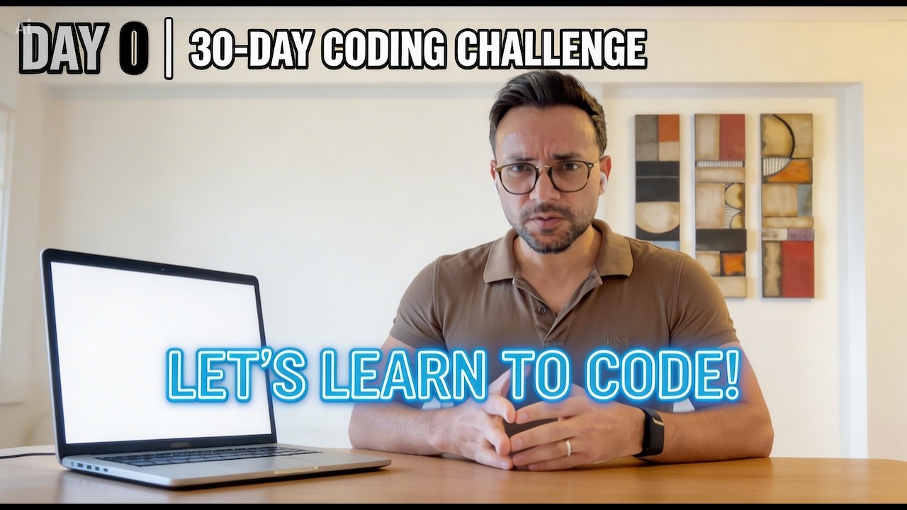 Challenging myself to learn to code in 30 days- Day0