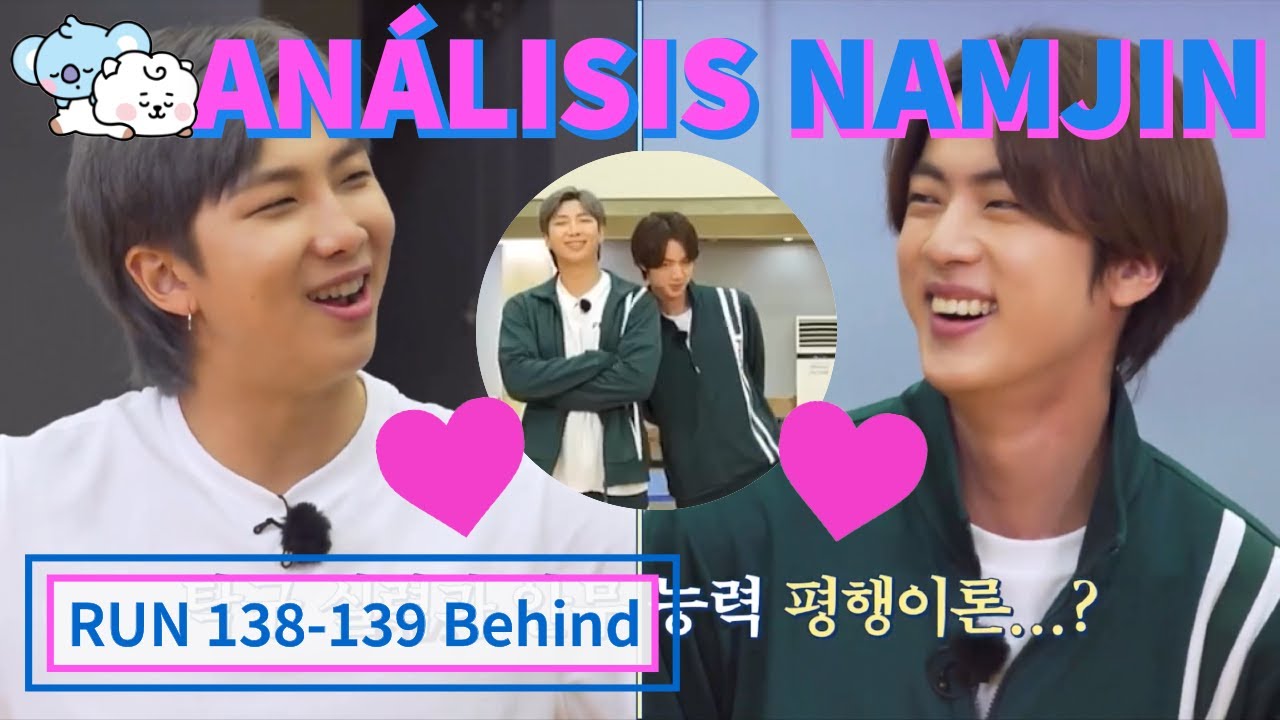 NAMJIN Análisis 🏓💕 (RUN BTS 138 - 139 y detrás de escena)