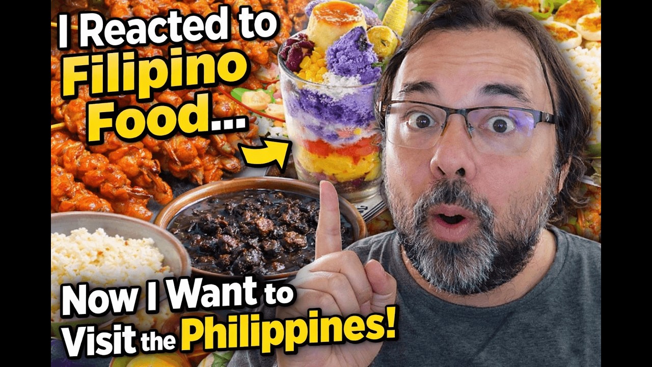 I Reacted to Filipino Food… Now I Want to Visit the Philippines