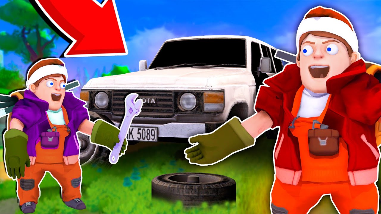 СТРОИМ ВНЕДОРОЖНИК НА ПОРШНЯХ в Scrap Mechanic