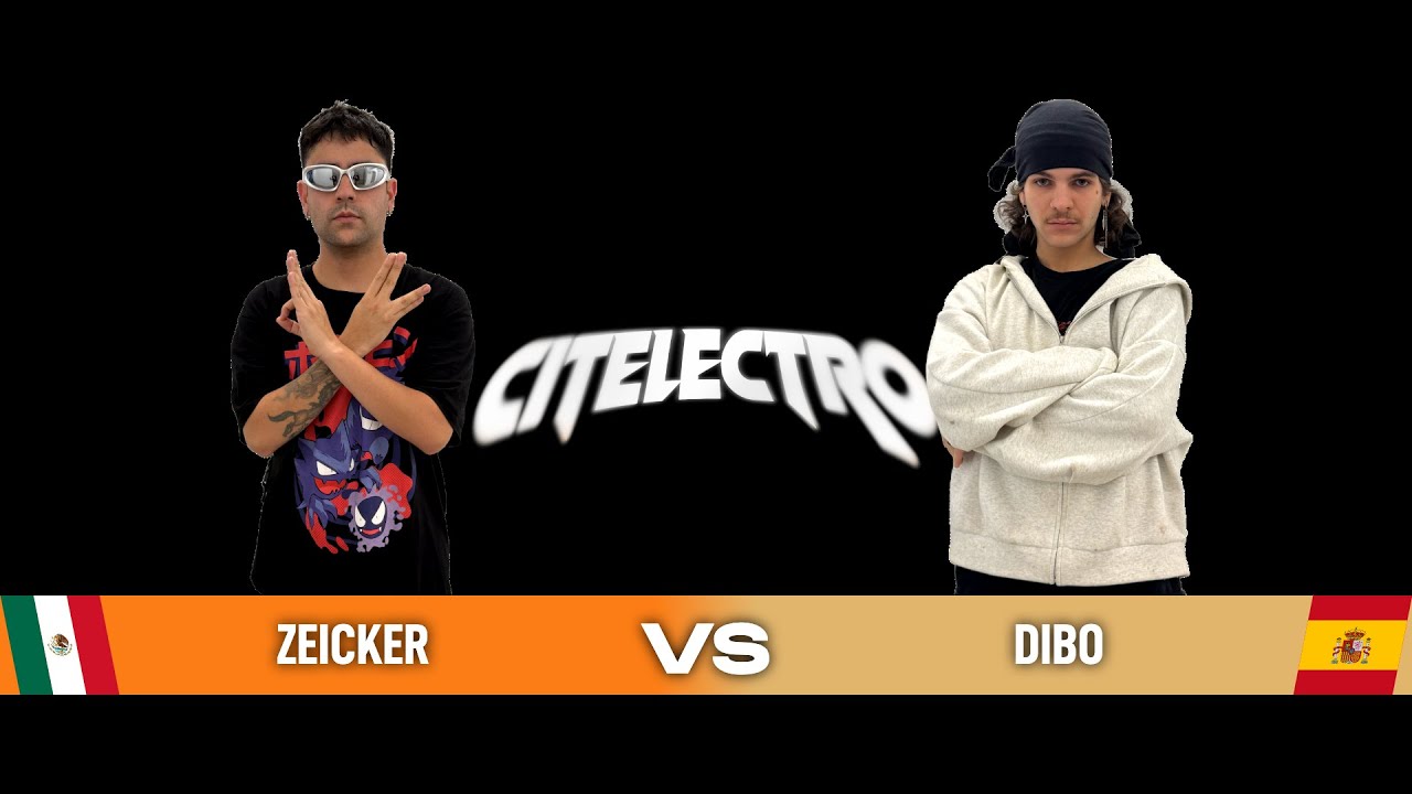 CITELECTRO JAM 2025 : 1 VS 1 INTERNATIONAL l TOP 16 CHALLENGERS VS GUESTS l DIBO VS ZEICKER