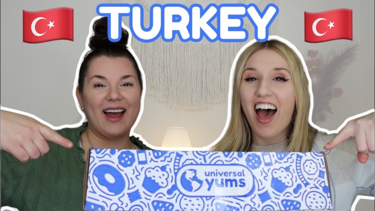 TASTING TURKISH SNACKS 🇹🇷 | Universal Yums | Super Yum Box | February 2025 | TURKEY