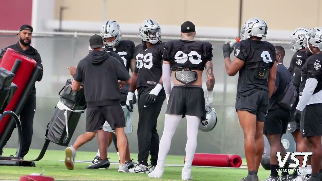 RAIDERS PRACTICE HIGHLIGHTS FT. GENO SMITH, MAXX CROSBY, PETE CARROLL