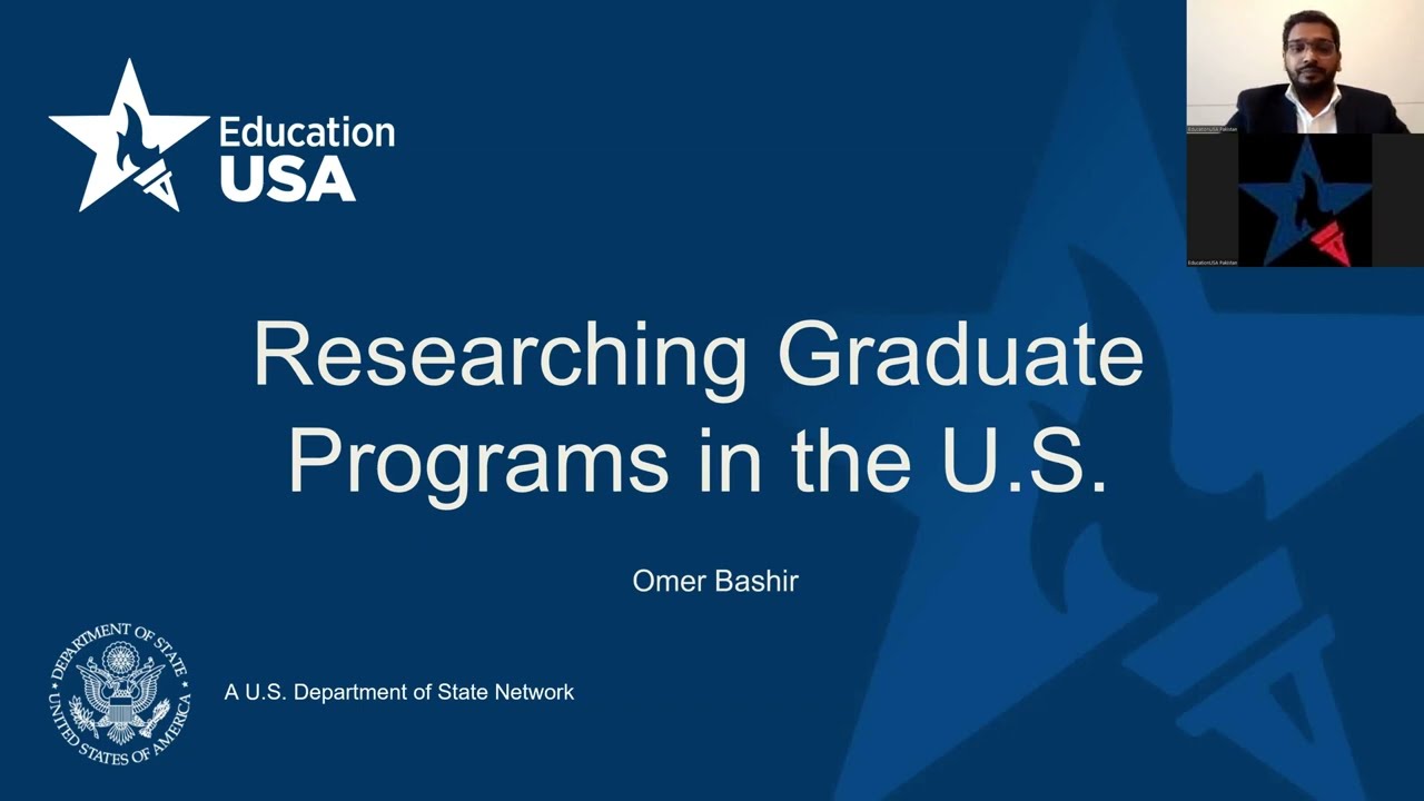 Researching Graduate Programs in the United States