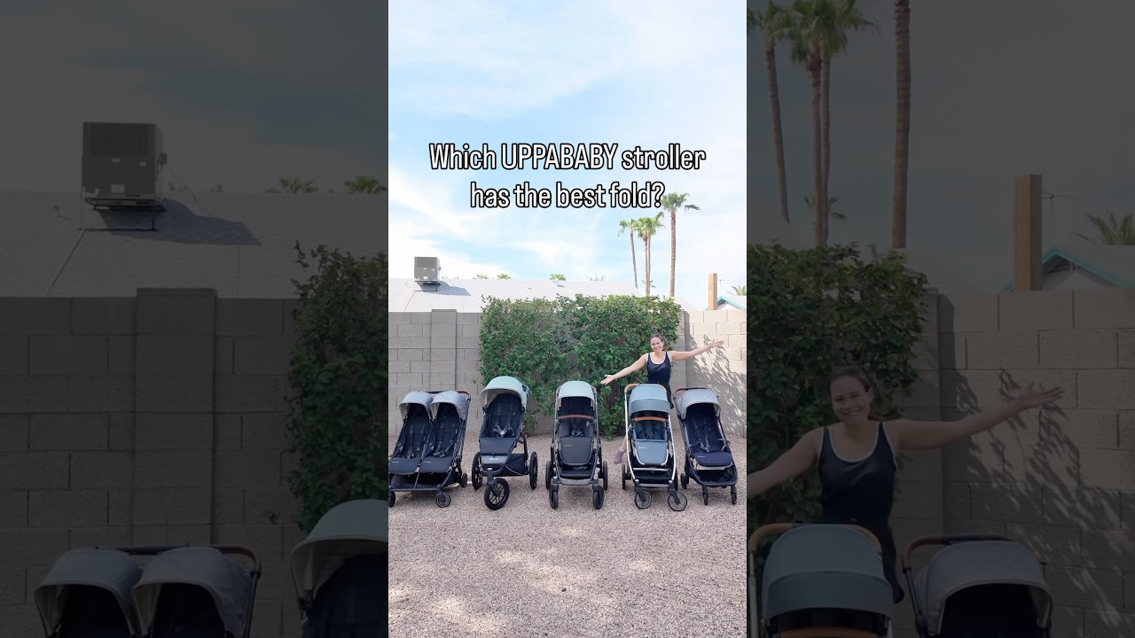 Uppababy Stroller Fold Showdown! Minu V3, Cruz V3, Vista V3, Ridge, & Minu Duo. 🙌🏼🙌🏼🙌🏼