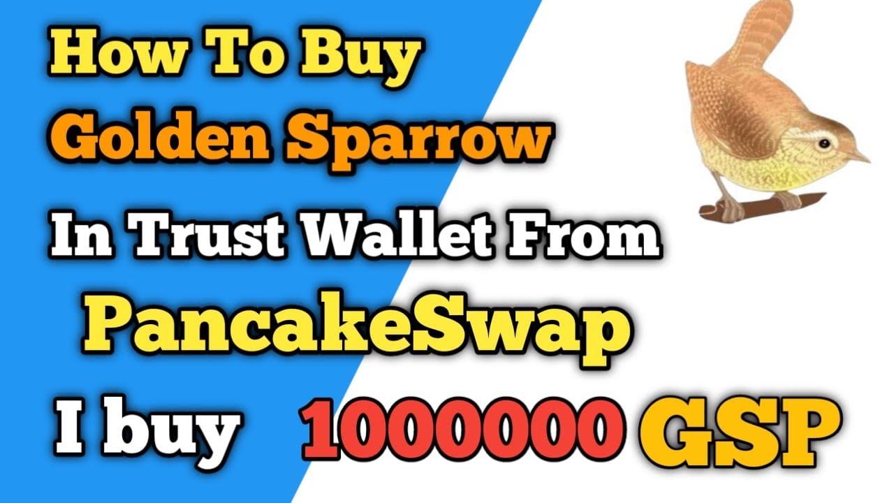 How To Buy Golden Sparrow Token | In Trust Wallet From PancakeSwap | ZubiTech