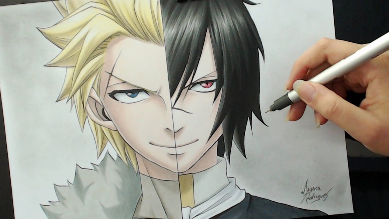 Speed Drawing - Sting | Rogue (Fairy Tail)