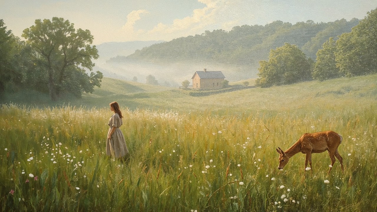[soothing piano playlist] her in the green meadow 🌾 for calm moments