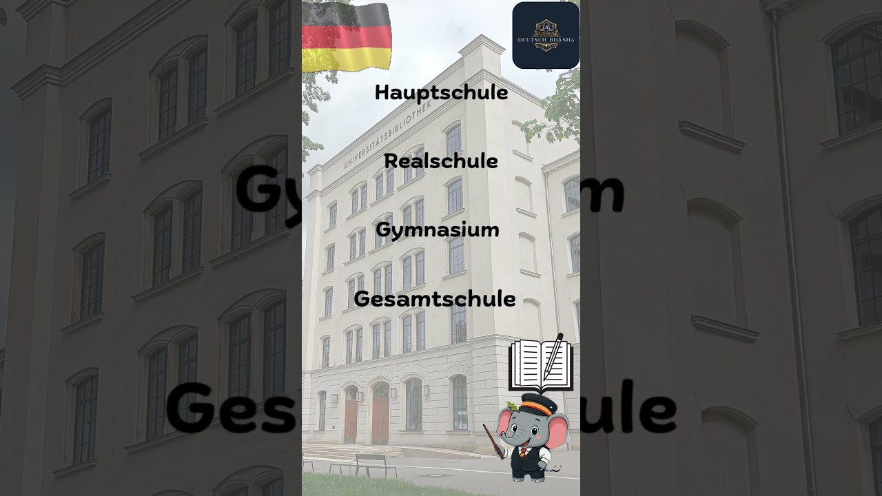 German School System Explained!#GermanEducation #LifeInGermany #StudyInGermany #DeutschBhasha