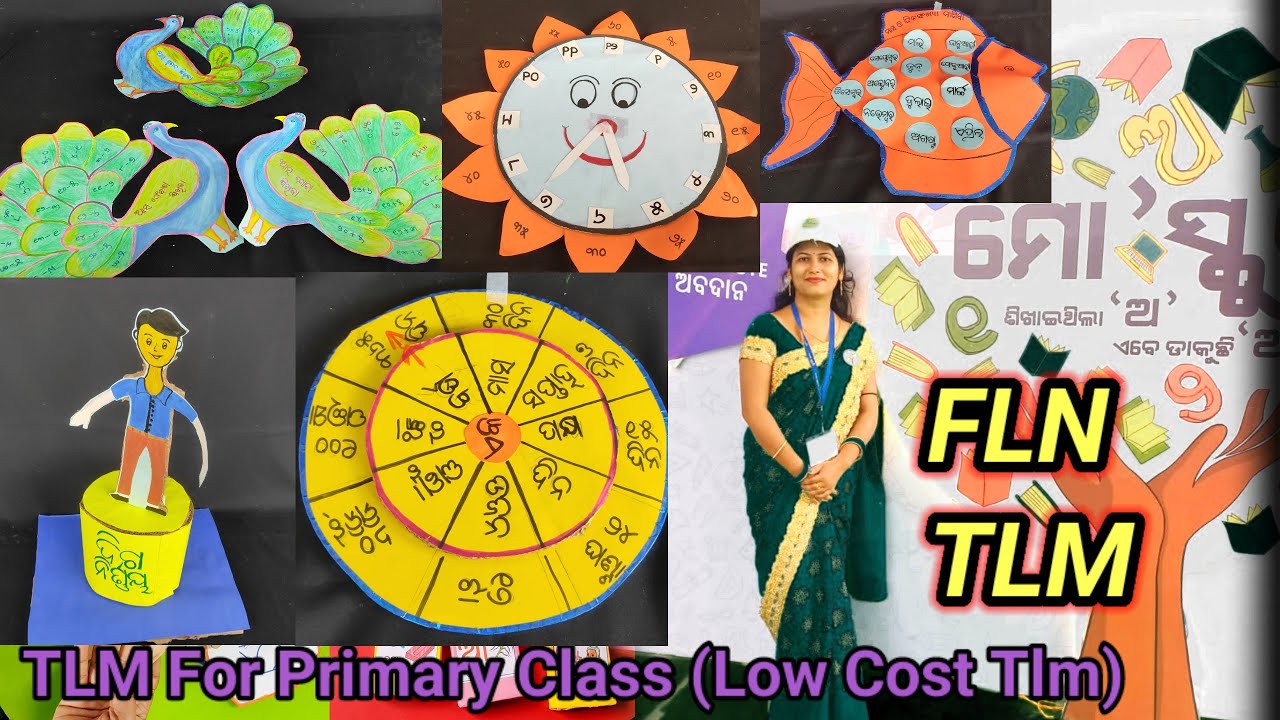 FLN TLM ||TLM Ideas ||Primary Class TLM|| TLM @deeptie-pathshala233
