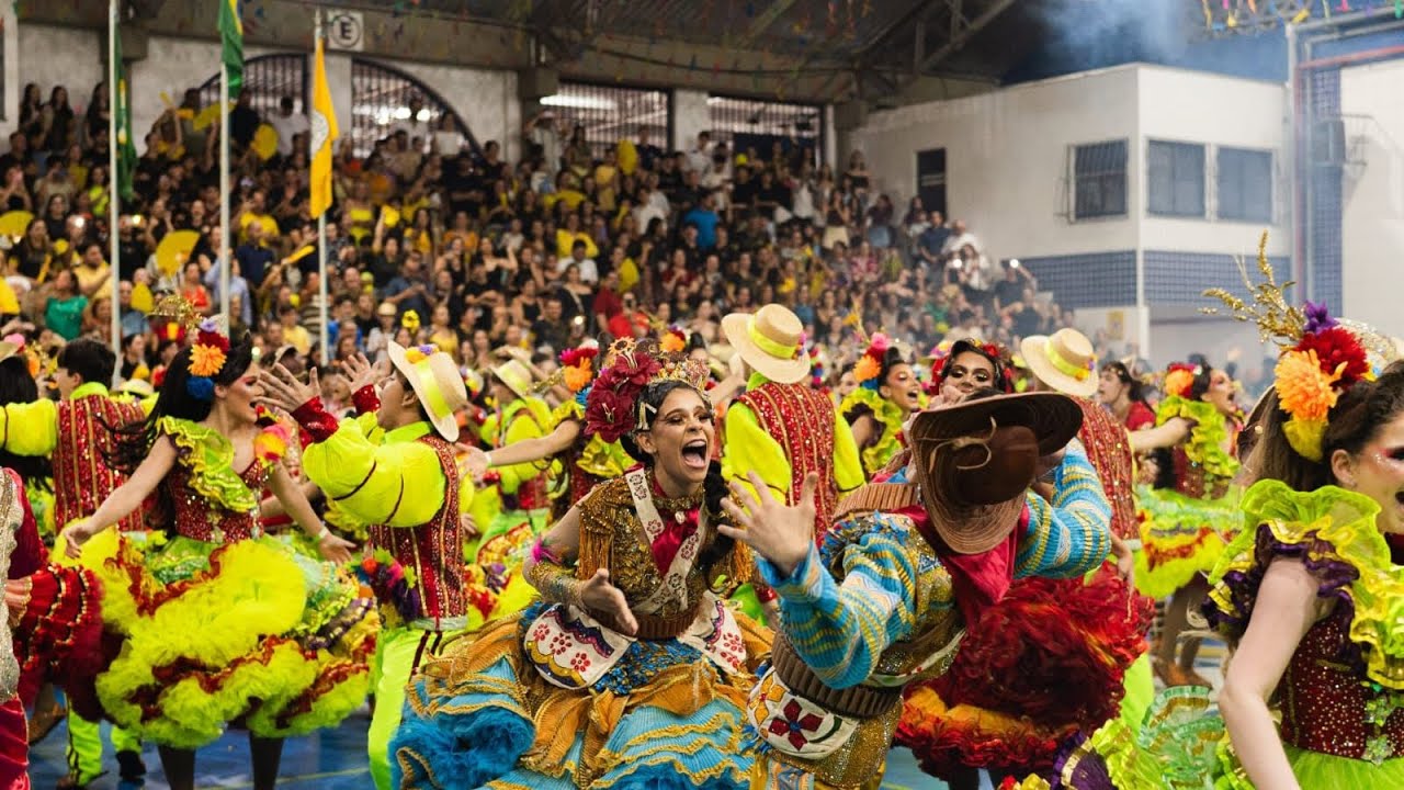 TRUPE DO SÃO JOÃO | QUADRILHA CAMPEÃ NONÃO 2025 EBS ( gravação dinâmica)
