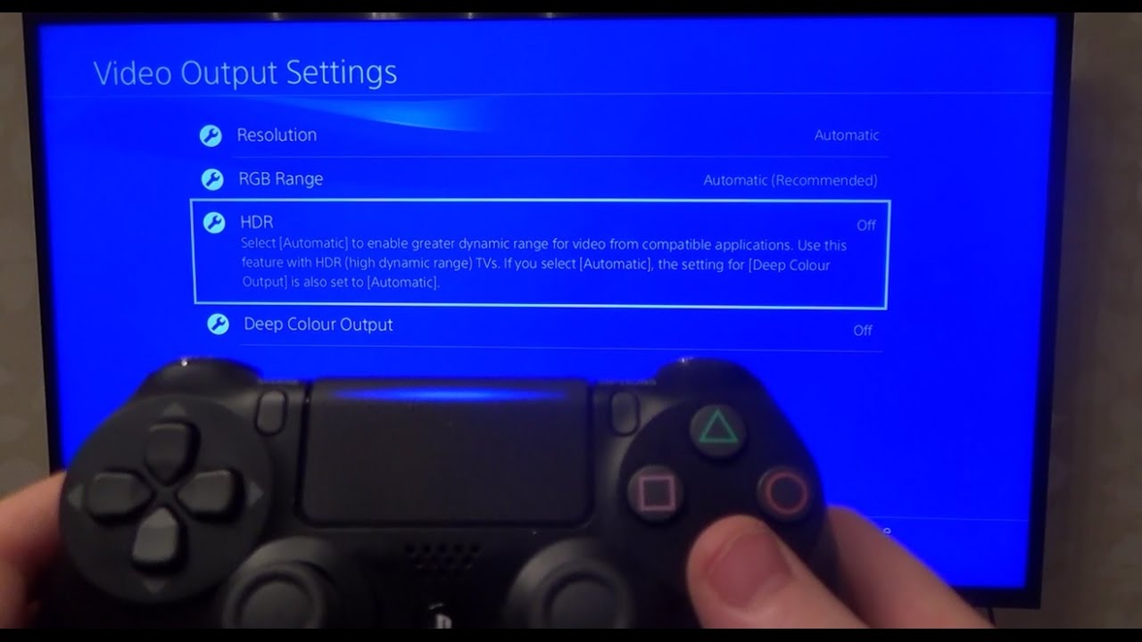 How to Setup HDR & Game Mode on PS4 Slim & Samsung HDR 4K TV