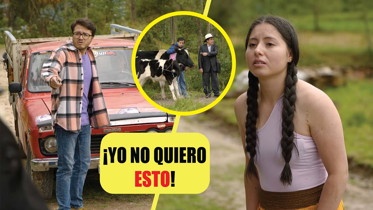 Su padre les puso a escoger la herencia entre una vaca y un carro