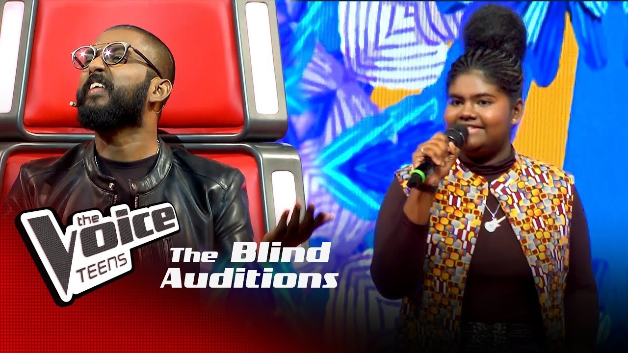 Amodya Nethmini | Tikki Tikiri (ටික්කි ටිකිරි) | Blind Auditions | The Voice Teens Sri Lanka