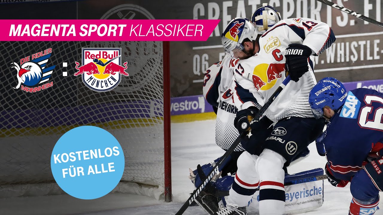 MagentaSport Klassiker | DEL FINALE 2019 - SPIEL 3 I Adler Mannheim - EHC Red Bull M&uuml;nchen