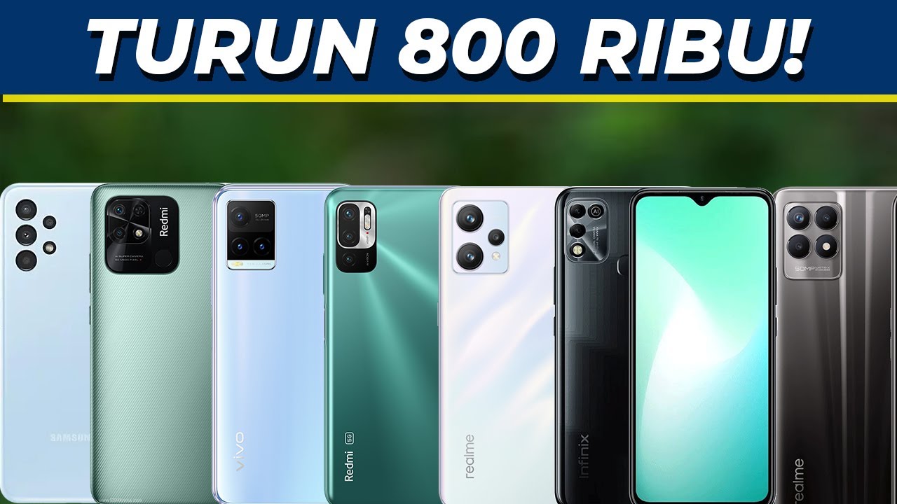 UDAH MURAH BANGET! 7 HP RAM 4GB Turun Harga 2022