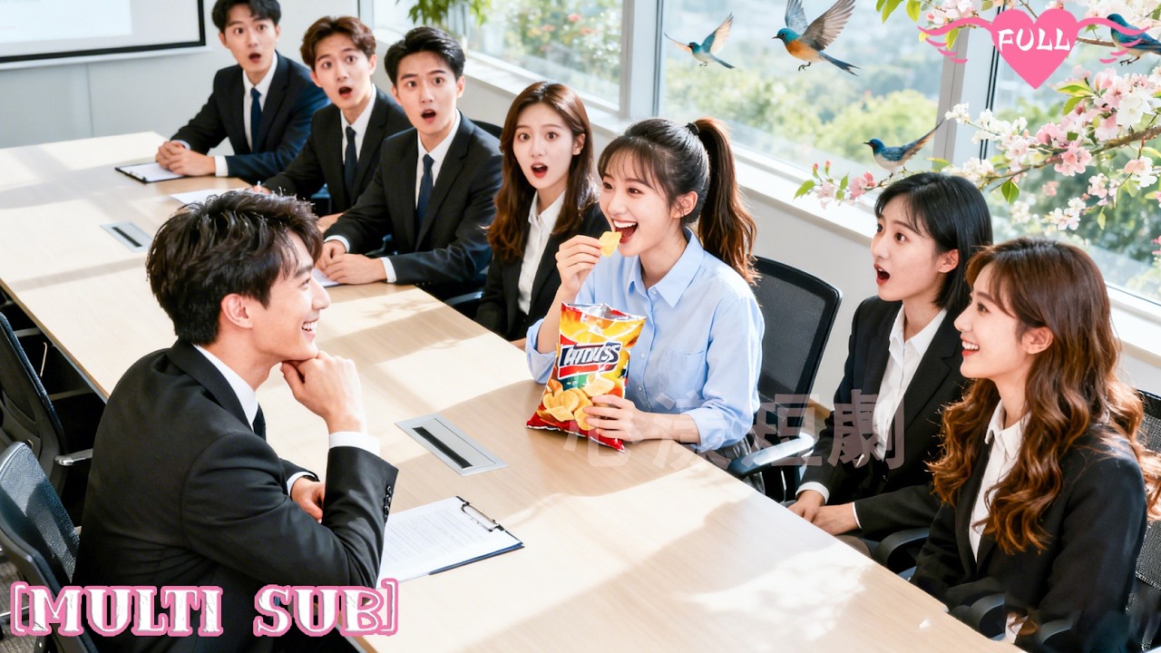 Cold CEO Who Never Laughed For 30 Years Fell For An 18-Year-Old Girl Eating Chips At Interview！