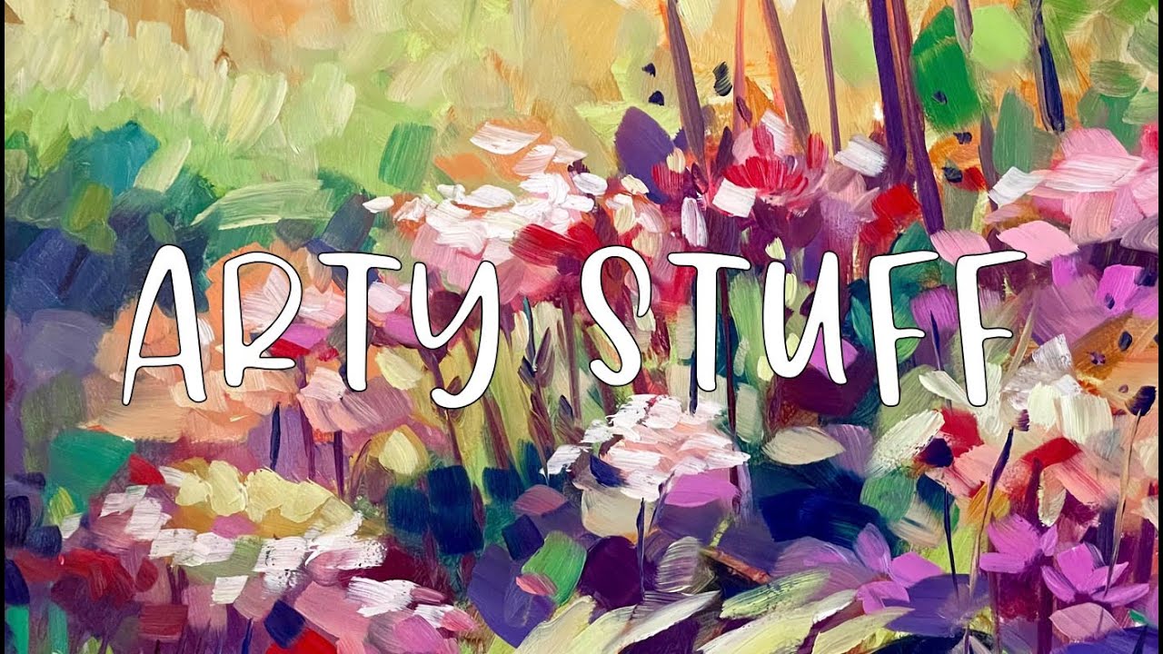 Arty Stuff Vlog - December 2021. Cobra Water Mixable oil paint