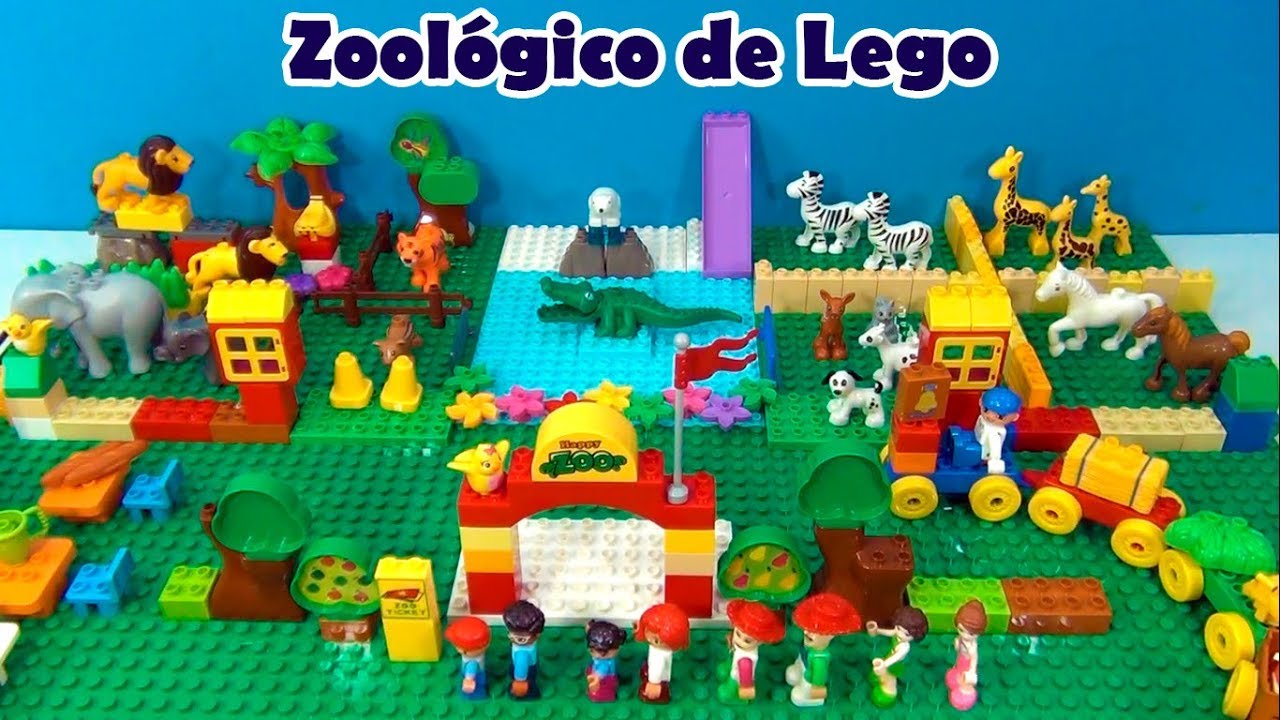 Escolha 2 e vamos brincar! Zoológico de Lego da tia Cris! Uau que legal! #lego #zoologico #brincar