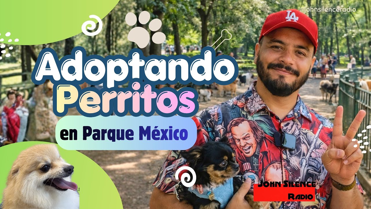 ADOPTANDO PERRITOS En el parque Mexico!