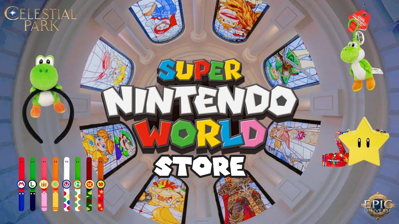 Super Nintendo World Store | Epic Universe | Celestial Park