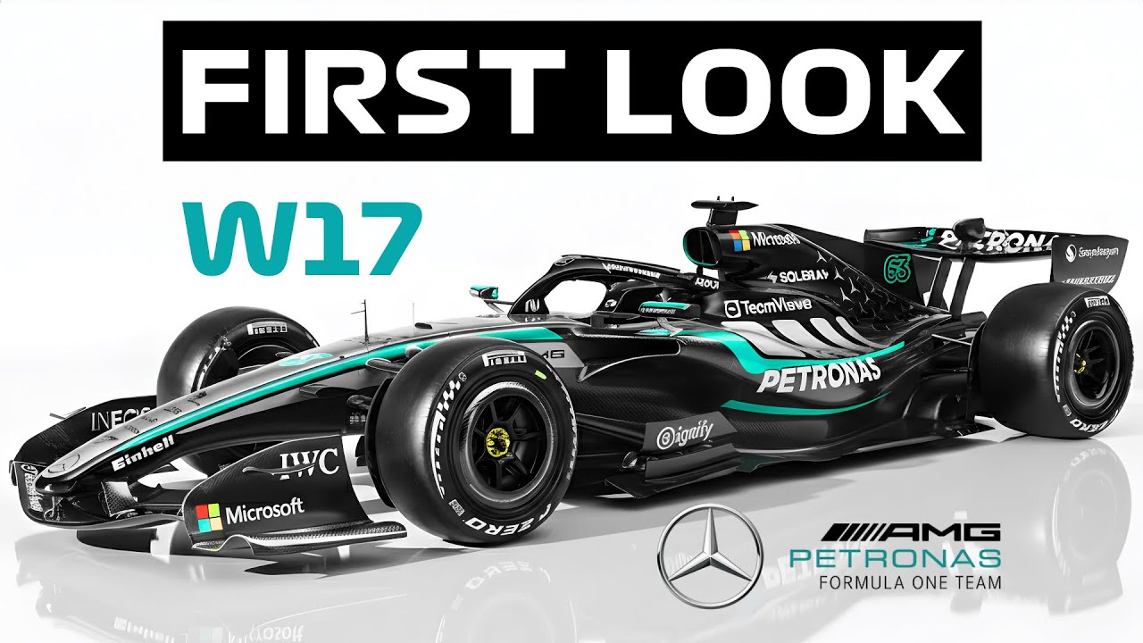 Mercedes Reveals W17 F1 Car for 2026! (First Look and Technical Analysis)