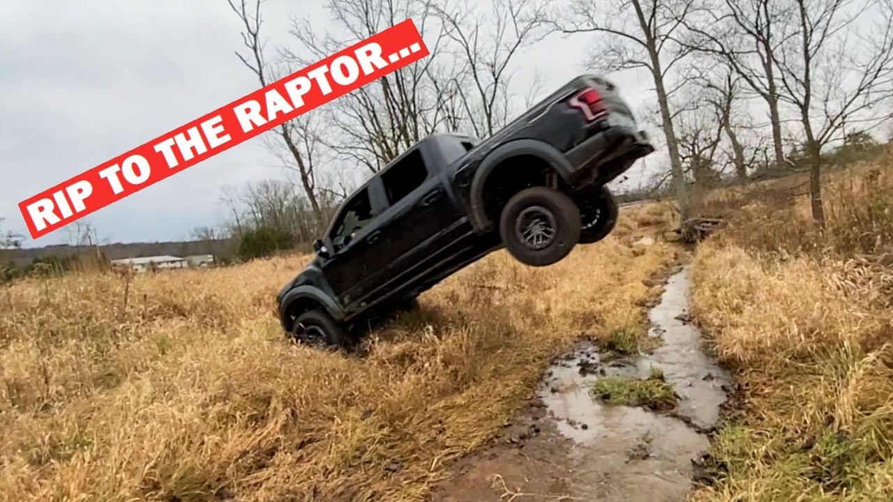 Я построил трамплин для своего нового Ford Raptor 2020 года... *УЖАСНАЯ ИДЕЯ*